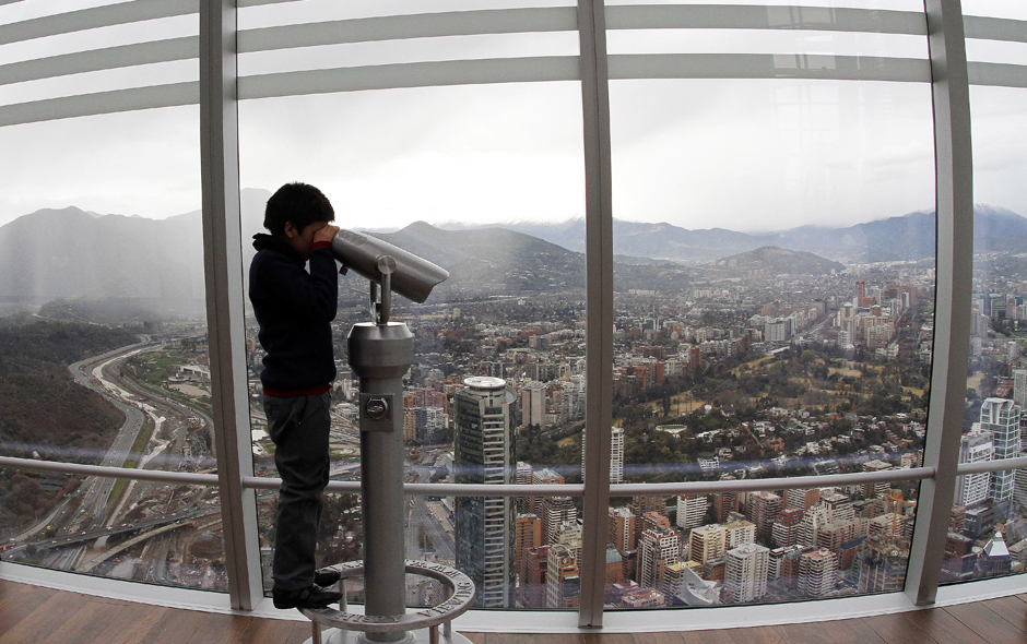 Private Panoramic Santiago Bike Tour + Sky Costanera 🕡6 pm