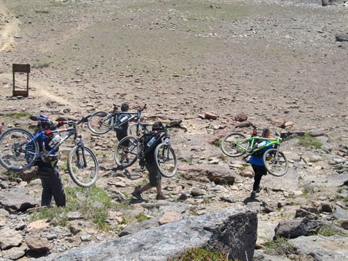 Mountain Bike Tour Andes Chile