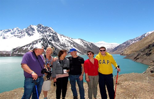 Day trip to Embalse el Yeso Chile
