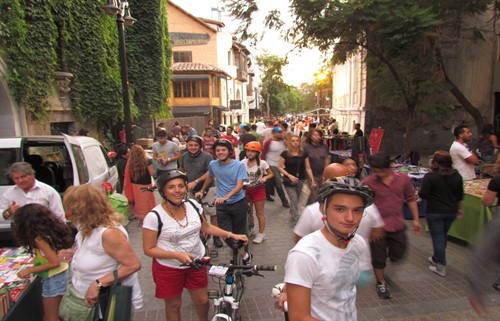 Bike Tour Santiago - Lastarria