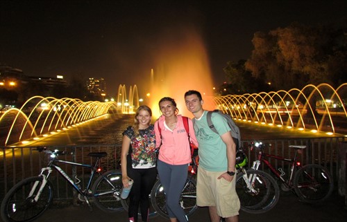 Tour de Bicicleta Santiago Chile Nocturno