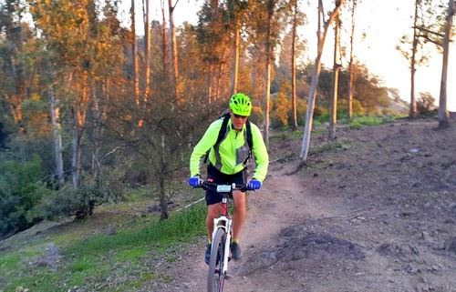 San Cristobal Hill Mountain Bike Tour Santiago Chile