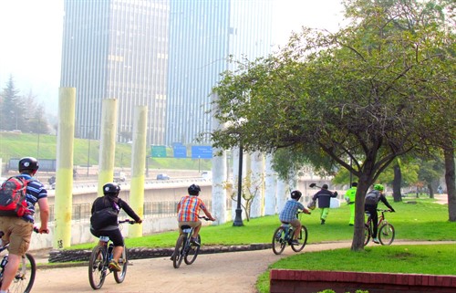 Cycling Santiago Chile