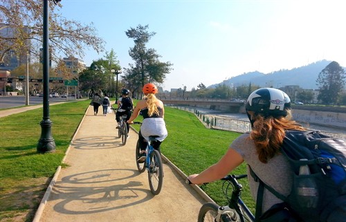 Bike Tour Santiago providencia