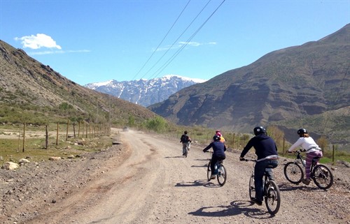 Cycling trip Santiago